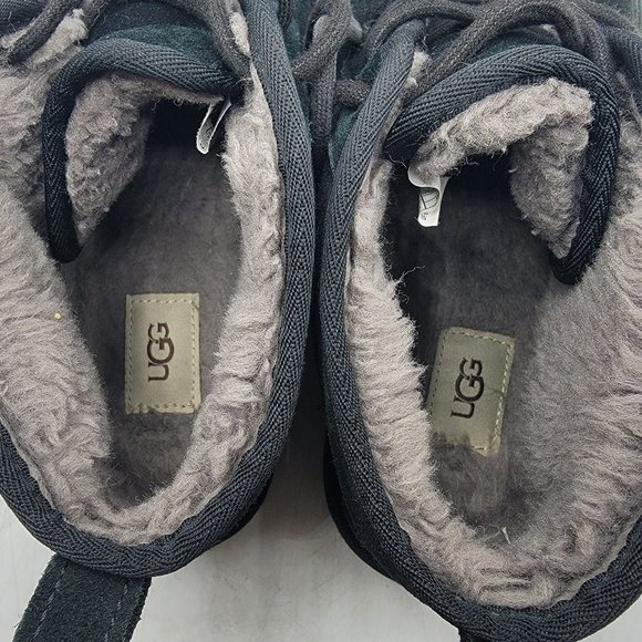 UGG Neumel Mens 11 Black Suede Chukka Boots Shoes Lined Walking Casual 3236 - Picture 6 of 15